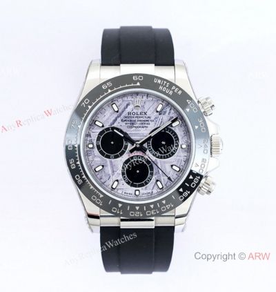 (EW) Swiss Copy Rolex Daytona Meteorite Dial Cerachrom Bezel Watch Swiss 7750 EW Factory 40mm